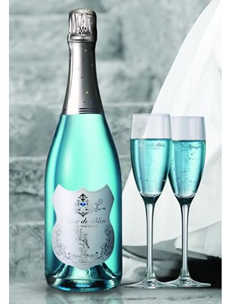 niebieski szampan tiffany blue
